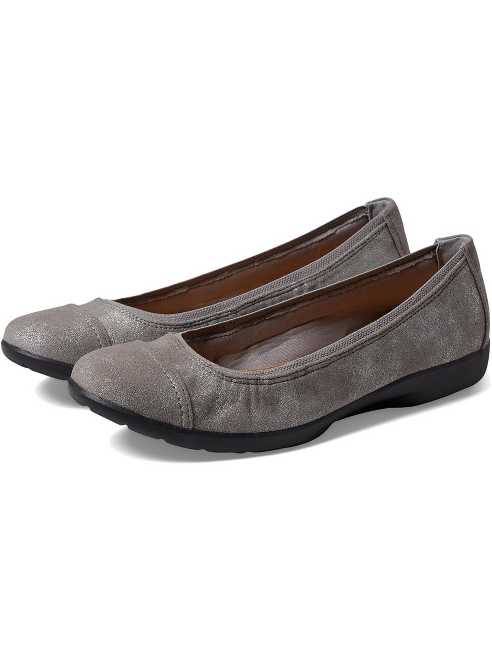 Clarks Meadow Opal Gray Ballet Flats